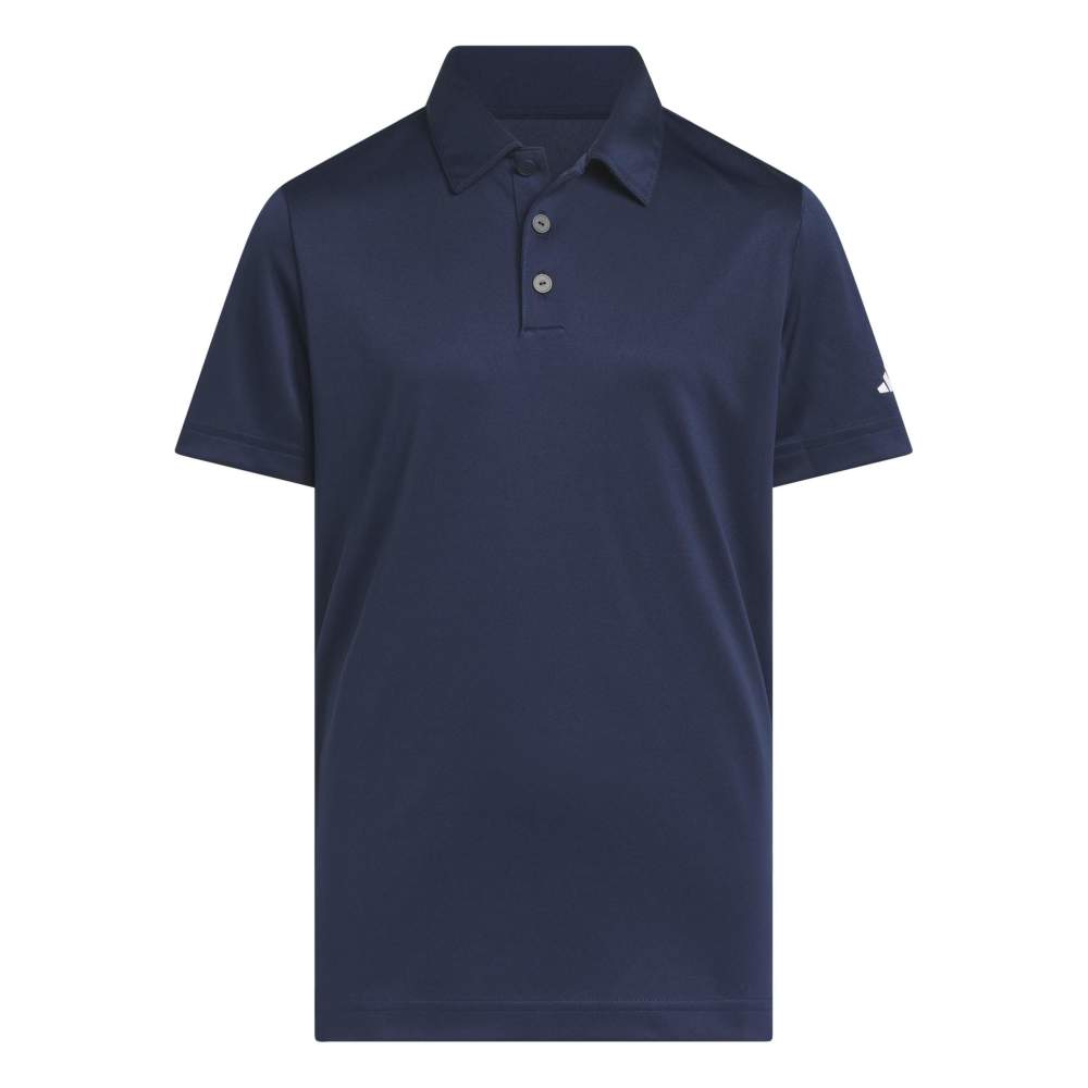 adidas Junior Performance Golf Polo - Collegiate Navy