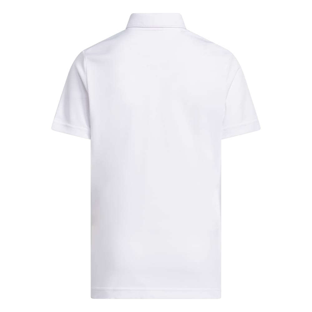 adidas Junior Performance Golf Polo - White