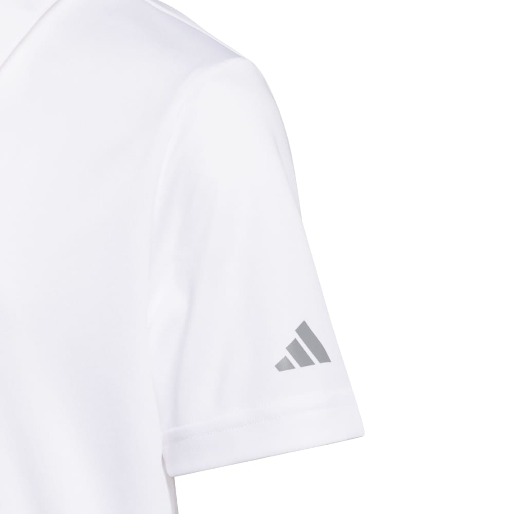 adidas Junior Performance Golf Polo - White