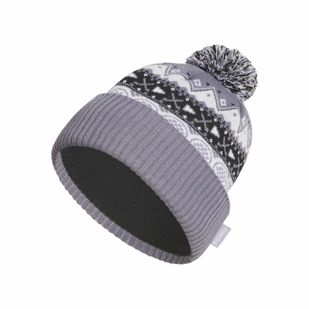 adidas Climawarm Pom Golf Beanie - Slate