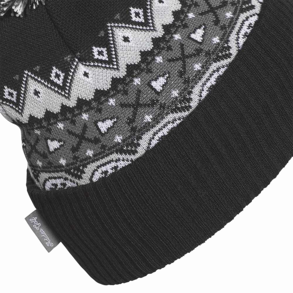 adidas Climawarm Pom Golf Beanie - Black