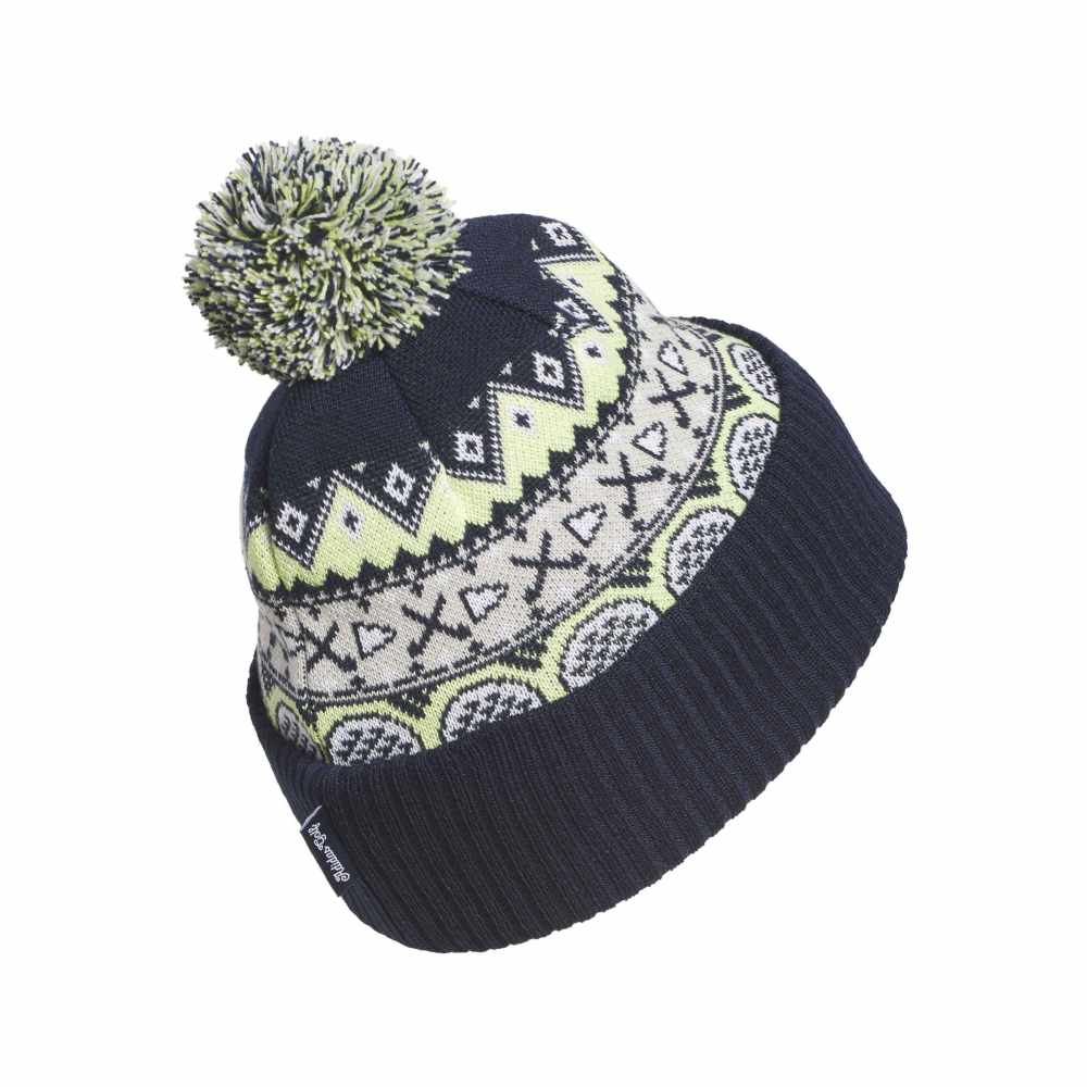 adidas Climawarm Pom Golf Beanie - Collegiate Navy