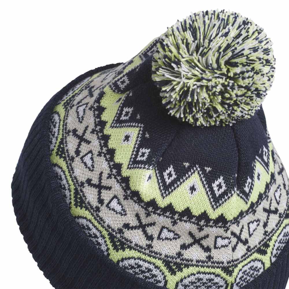 adidas Climawarm Pom Golf Beanie - Collegiate Navy