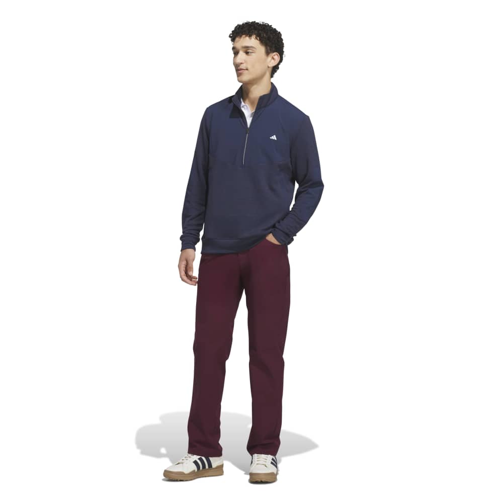 adidas Golf Ultimate365+ Hybrid 1/4 Zip - Collegiate Navy - adidas