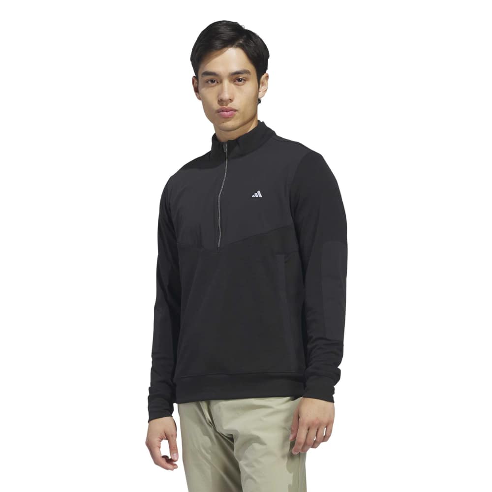 adidas Golf Ultimate365+ Hybrid 1/4 Zip - Black