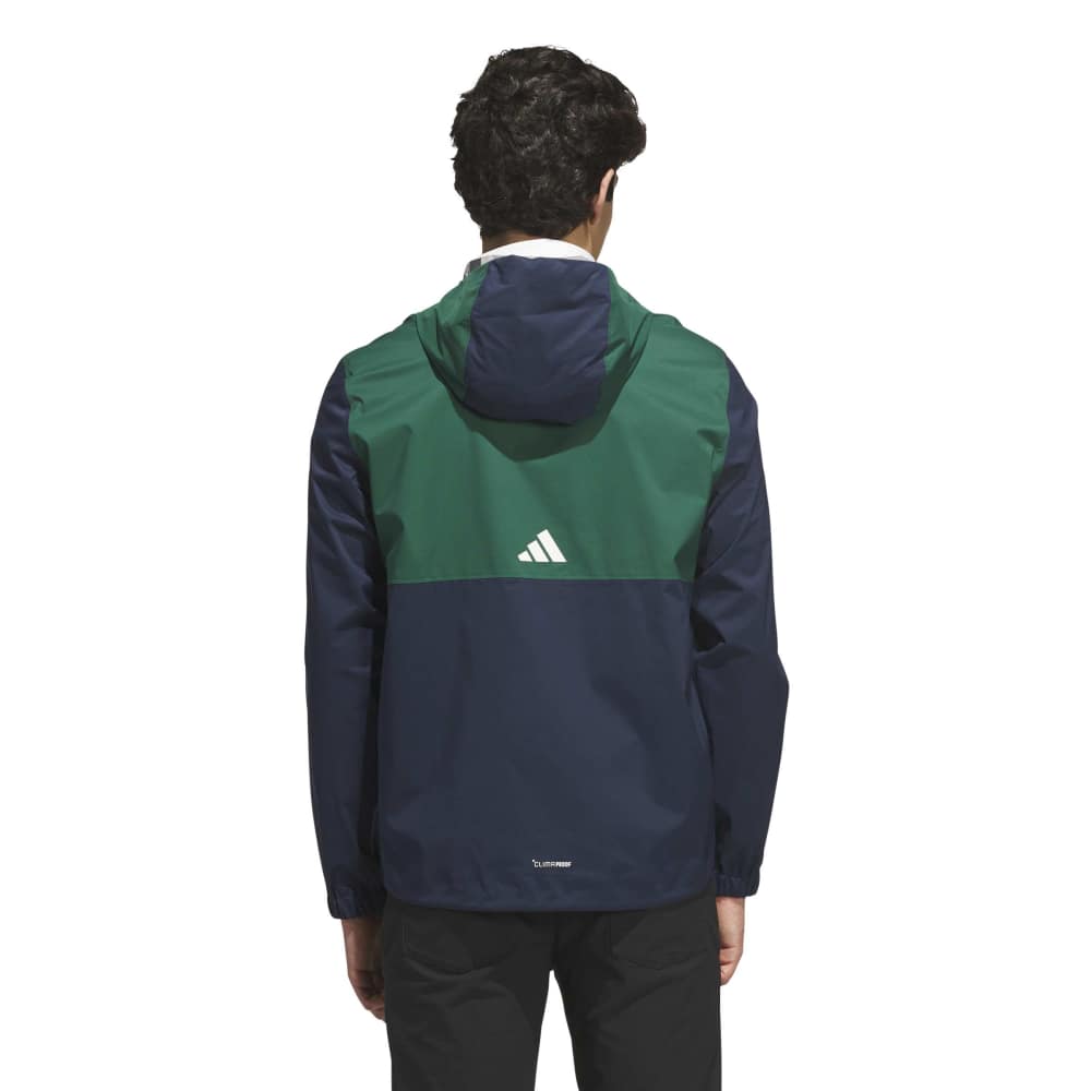 adidas Golf Ultimate365 Climaproof Full Zip Jacket - Collegiate Navy