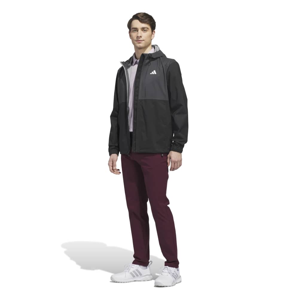 adidas Golf Ultimate365 Climaproof Full Zip Jacket - Black