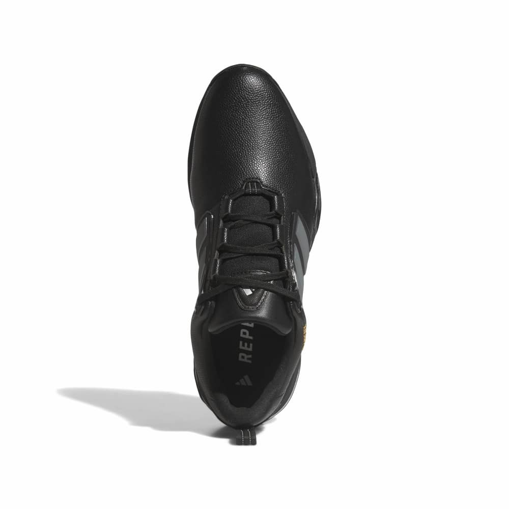 adidas Adipower GORE-TEX Waterproof Spiked Golf Shoes - Black / Iron / Silver - adidas