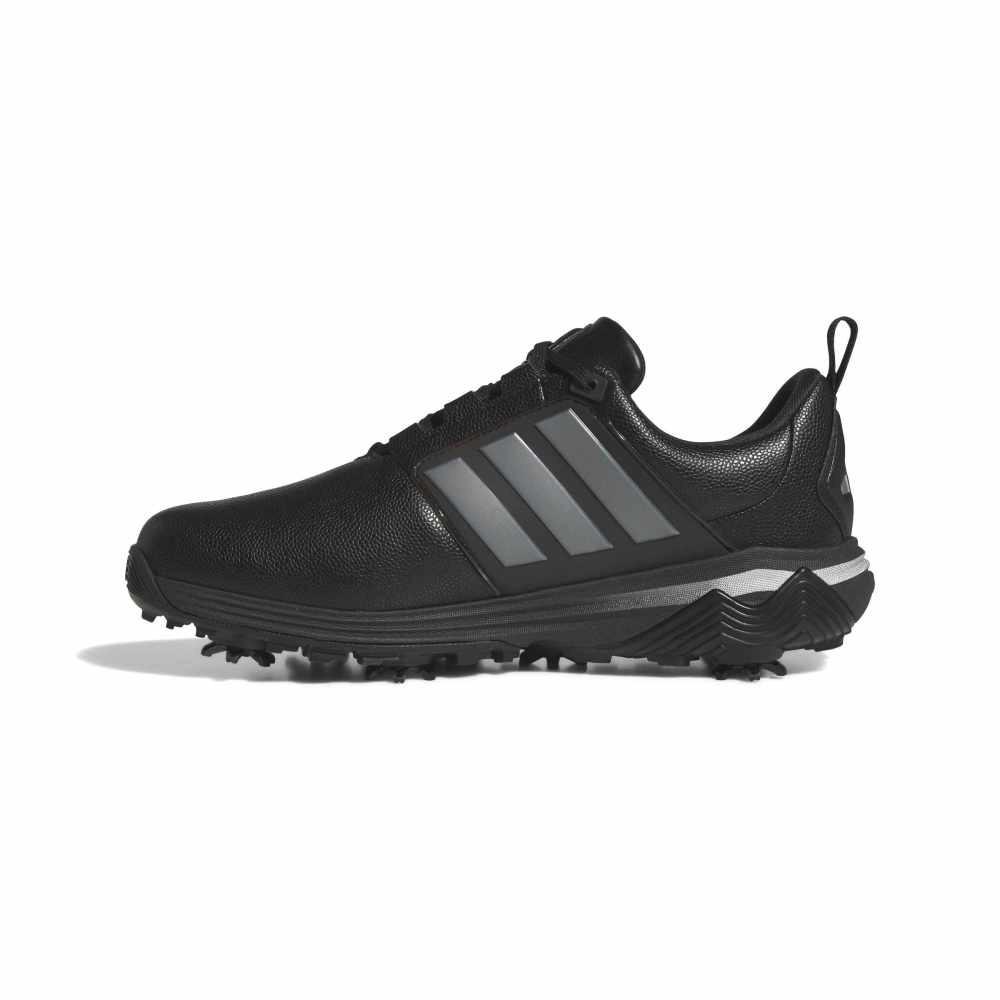 adidas Adipower GORE-TEX Waterproof Spiked Golf Shoes - Black / Iron / Silver - adidas