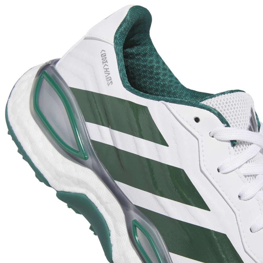 adidas Codechaos 27 Golf Shoes - White / Collegiate Green / Silver Met - adidas