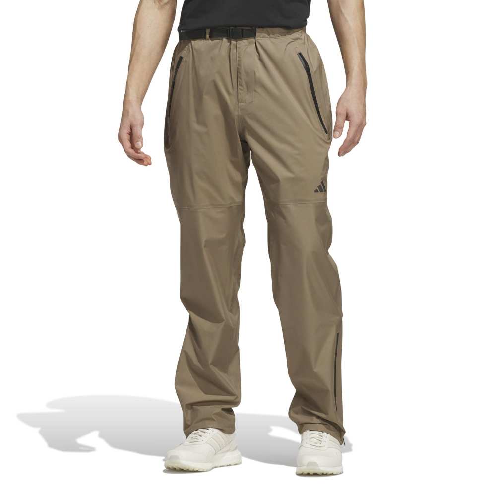 adidas Golf Climaproof+ Waterproof Trousers - Khaki Six