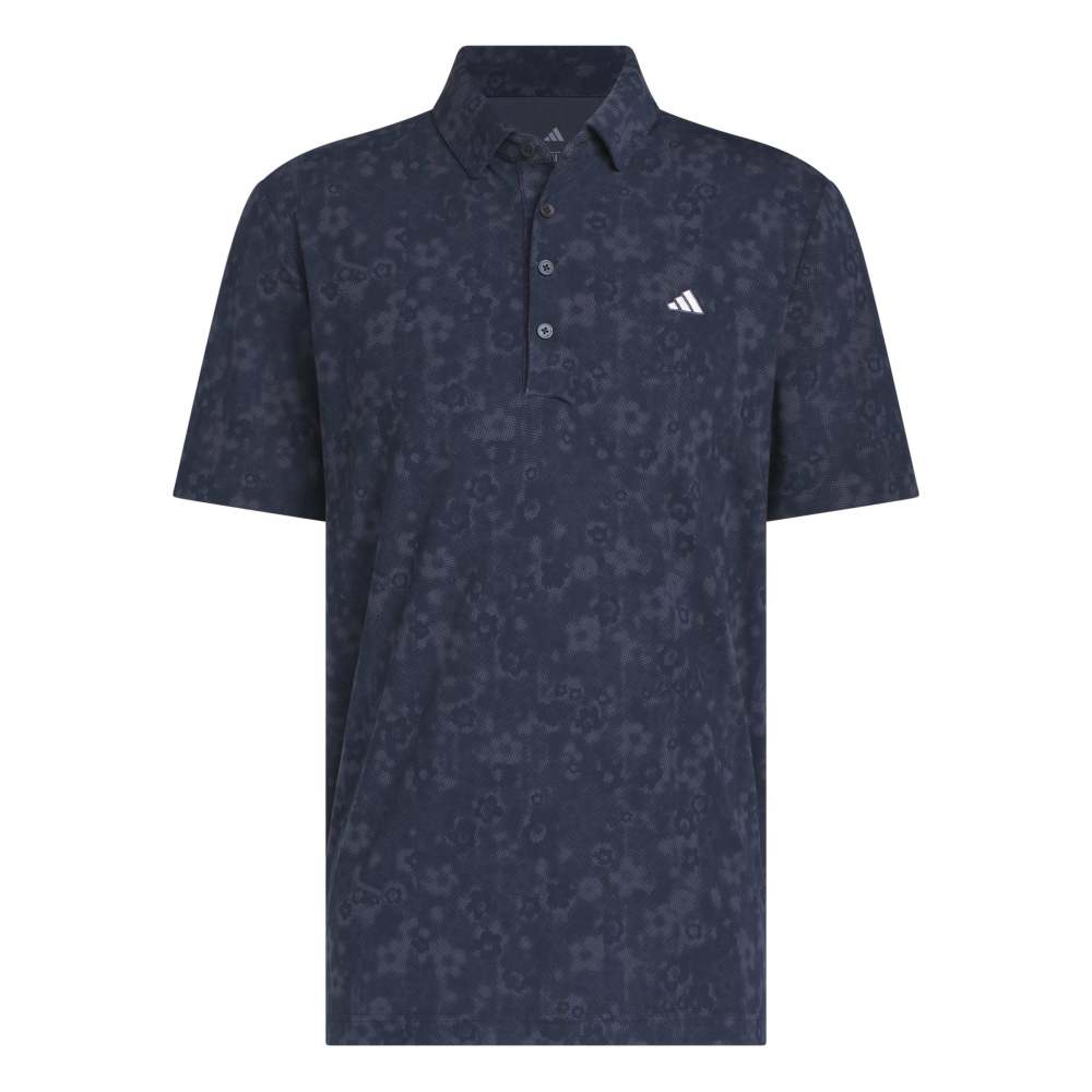 adidas Ultimate365+ Climacool Blossom Polo Shirt - Collegiate Navy - adidas