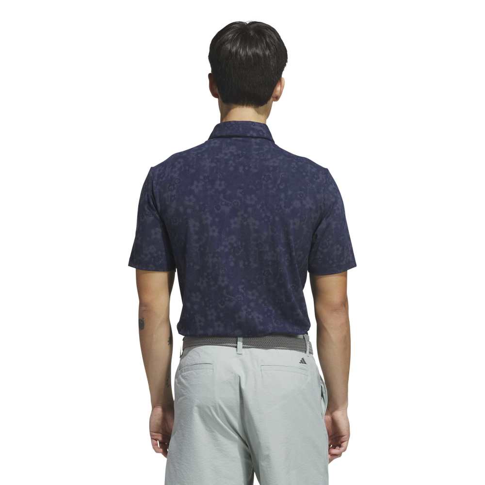 adidas Ultimate365+ Climacool Blossom Polo Shirt - Collegiate Navy - adidas