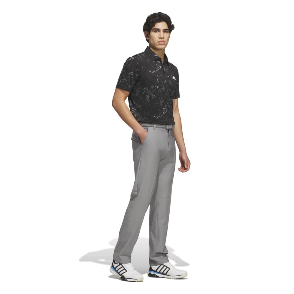 adidas Ultimate365 Mesh Golf Polo Shirt - Black