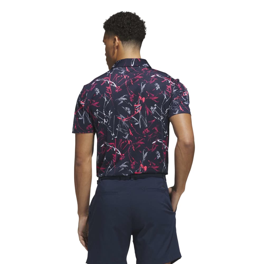 adidas Ultimate365 Mesh Golf Polo Shirt - Collegiate Navy - adidas