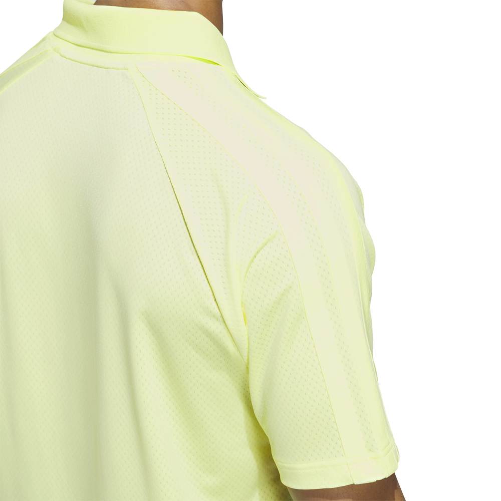 adidas BTC Climacool Golf Polo Shirt - Frozen Lemon