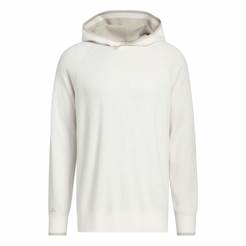 adidas Golf Ultimate365 Tour Twistknit Hoodie - Cloud White
