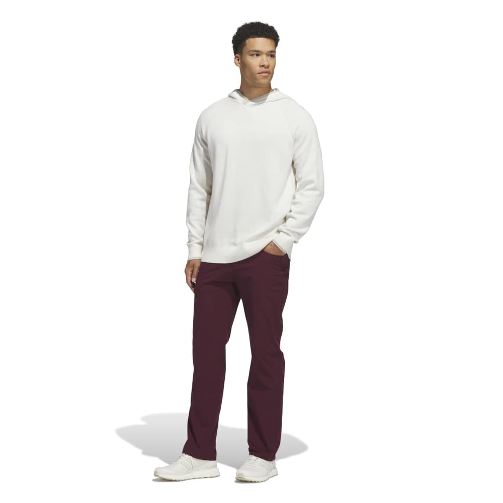 adidas Golf Ultimate365 Tour Twistknit Hoodie - Cloud White
