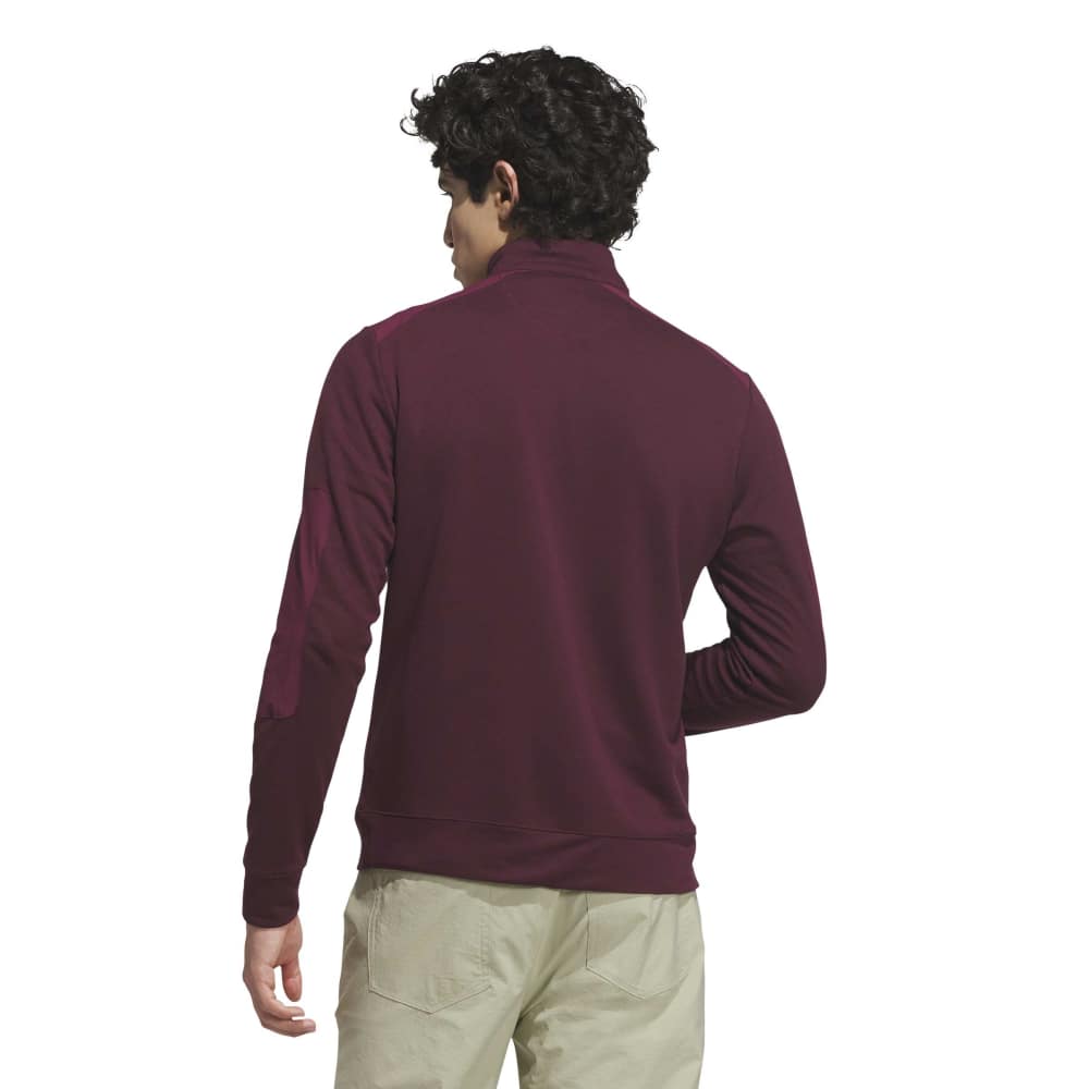 adidas Golf Ultimate365+ Hybrid 1/4 Zip - Maroon