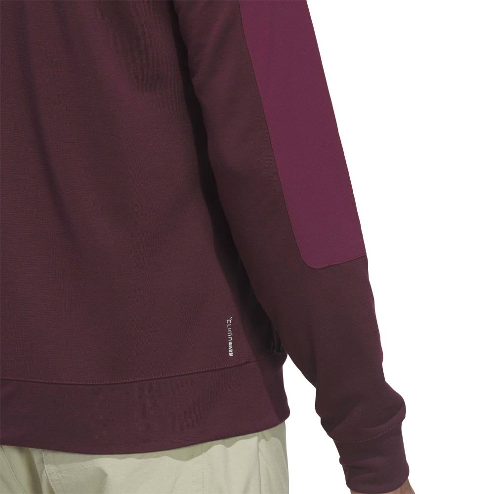 adidas Golf Ultimate365+ Hybrid 1/4 Zip - Maroon
