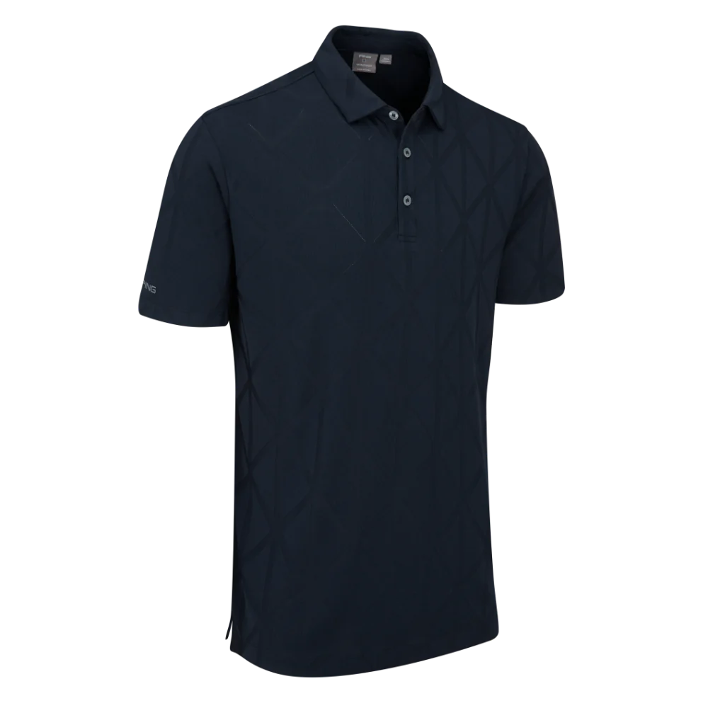 Ping Lenny Men's Jacquard Polo Shirt