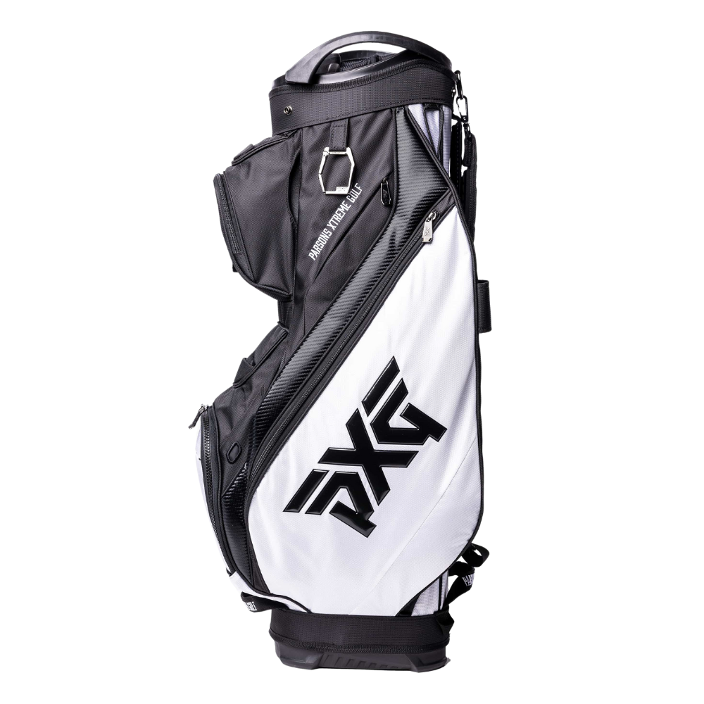 PXG Lightweight Cart Cart Bag - White/Black