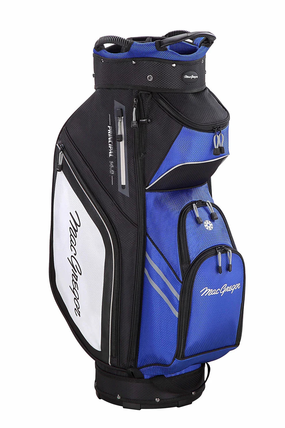 MacGregor Principal 10" Cart Bag - Black / Blue