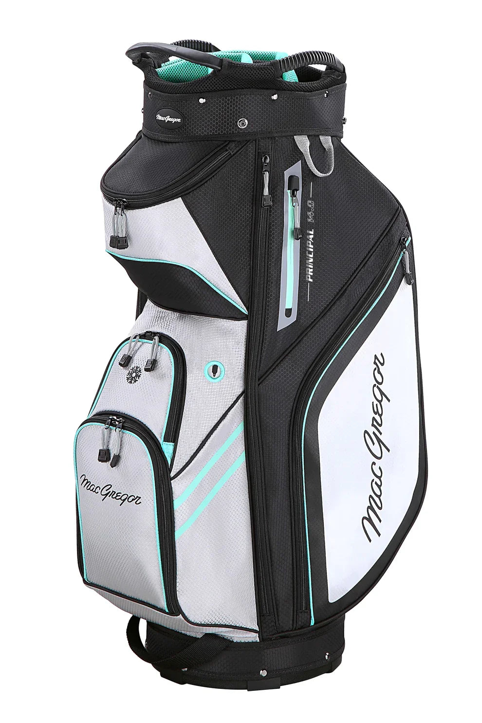 MacGregor Principal 10" Cart Bag - Cool Mint / Grey