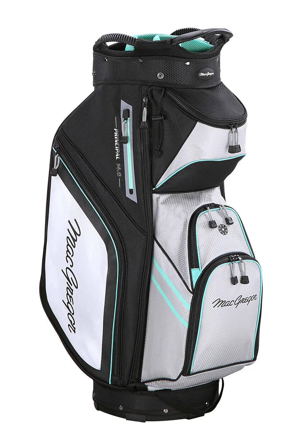 MacGregor Principal 10" Cart Bag - Cool Mint / Grey