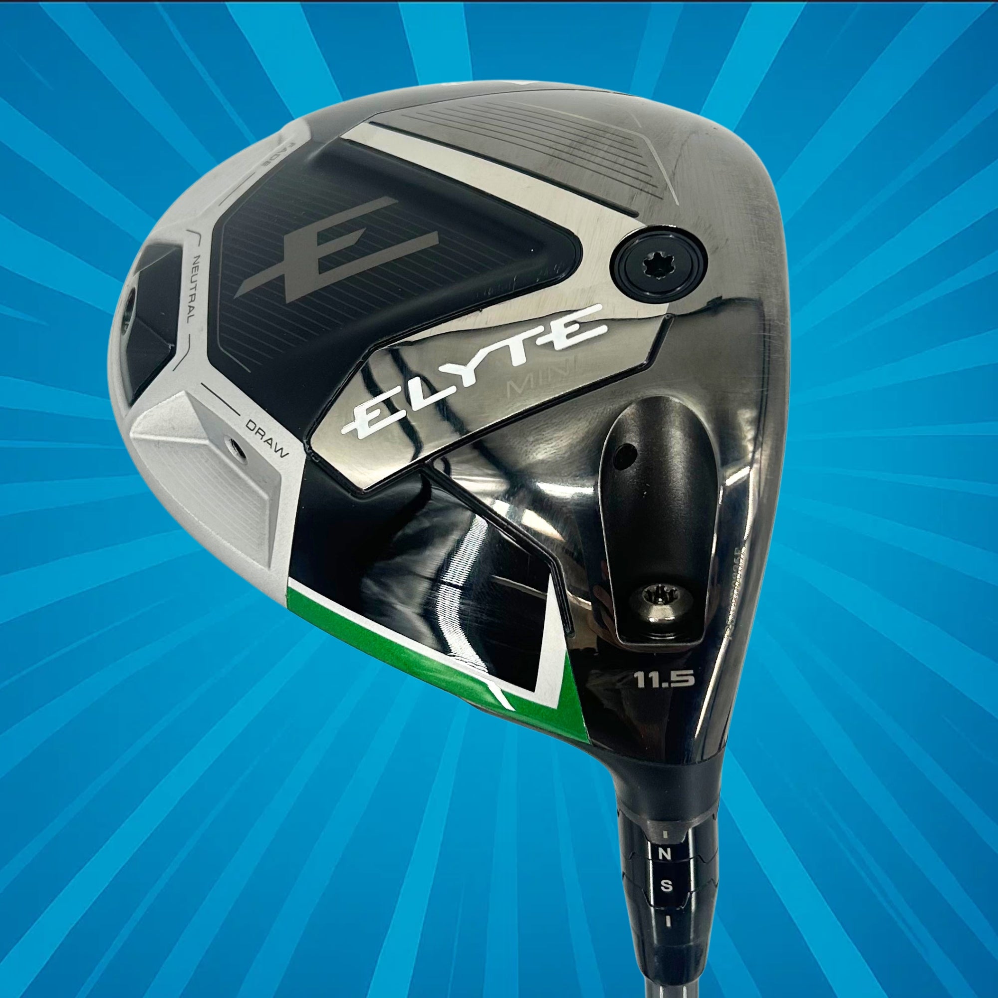 Callaway Elyte Mini Driver / 11.5 Degree / Denali 6.0 60G / Stiff Flex Shaft