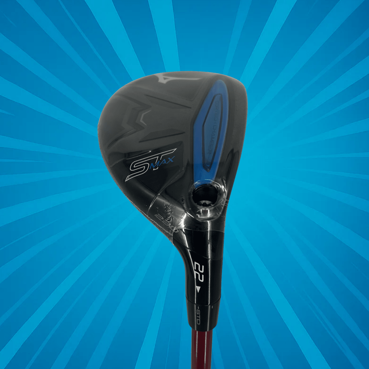 Mizuno ST - Max 230 4 Hybrid / 22 Degree / Denali Red 70g 5.5 Shaft / Regular - Mizuno