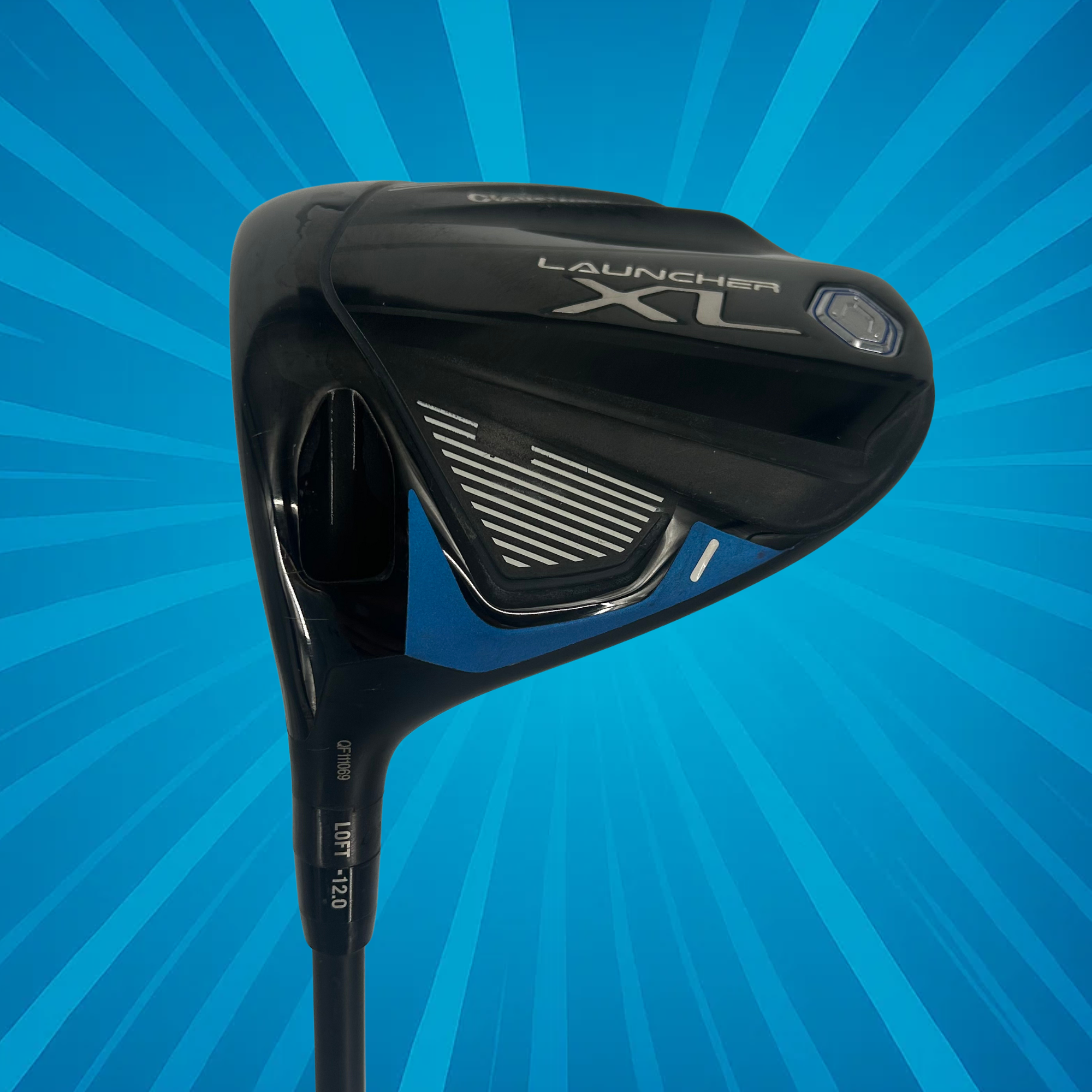 Cleveland Launcher XL Left Handed Driver / 12.0 Degree / Senior Flex / Project X Cypher 50