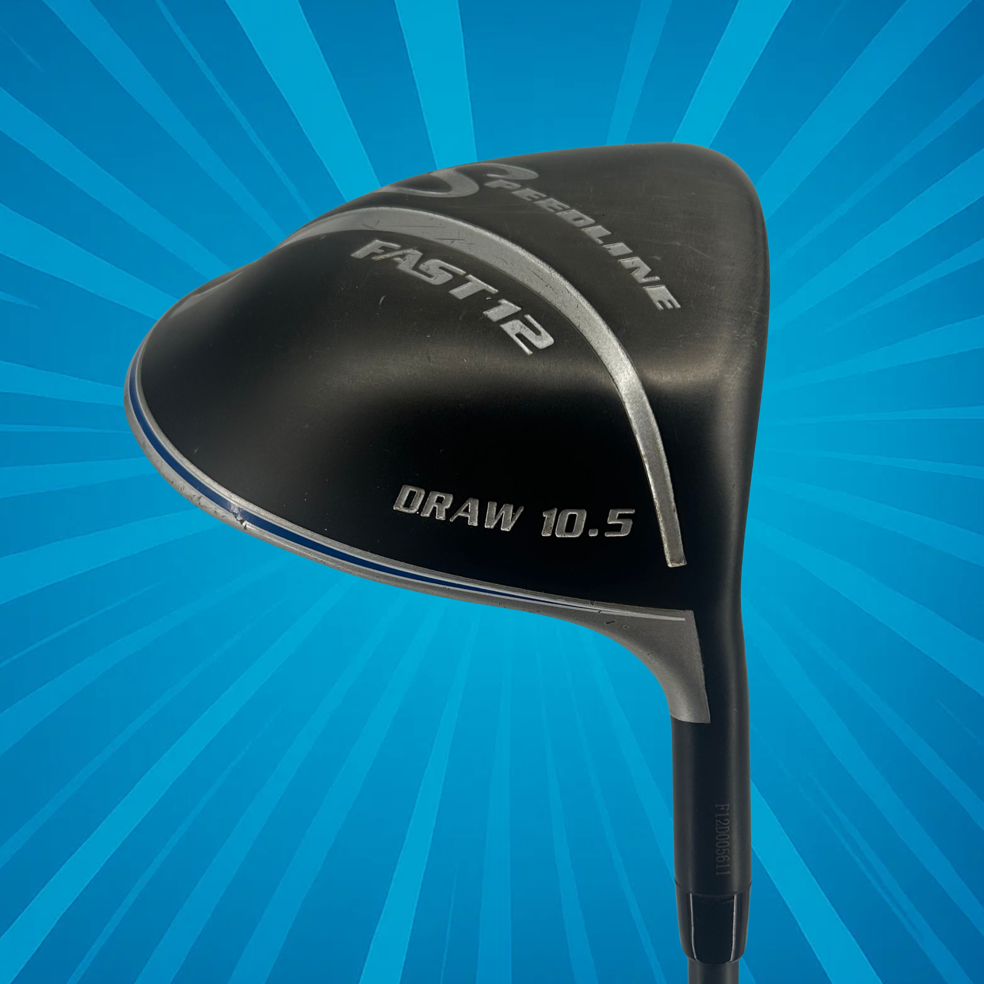 Adams Speedline Fast 12 Draw Driver / 10.5 Degree / Hzrdus Yellow 6.5 X-Stiff Flex Shaft