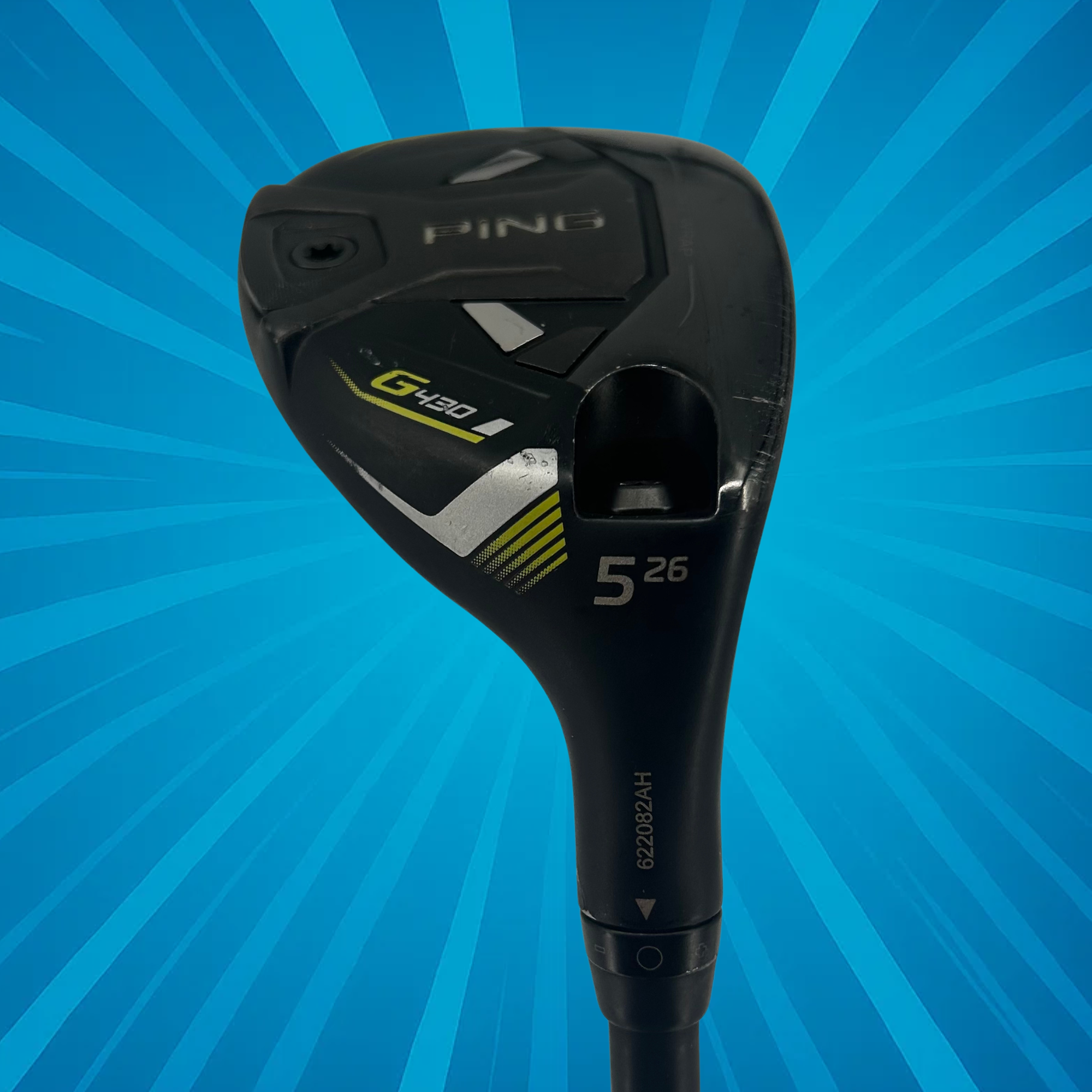 Ping G430 5 Hybrid / 26 Degree / Ping Alta CB 70 SR Shaft / Senior Flex