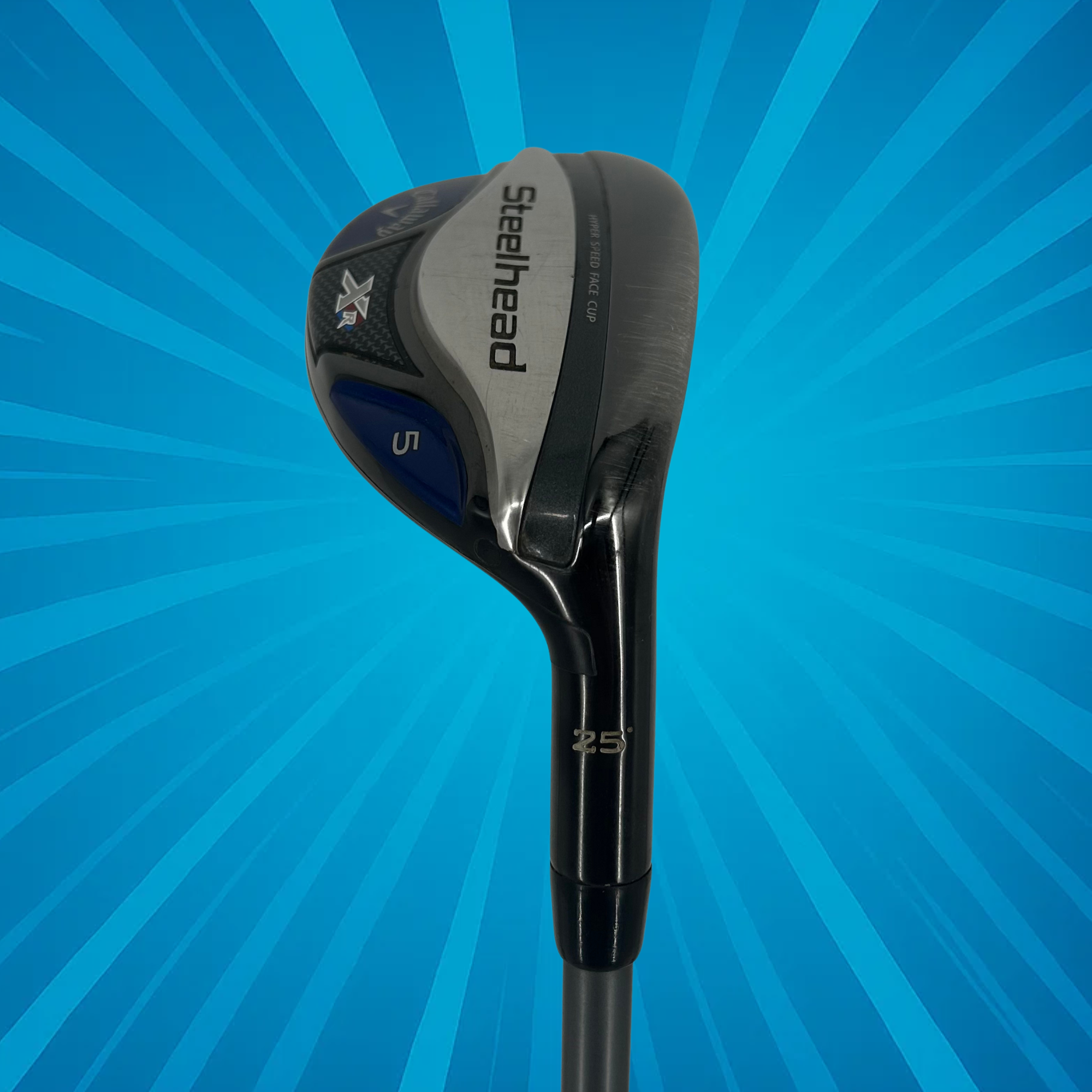 Callaway Steelhead XR 5 Hybrid / 25 Degree / Matrix Ozik Program F15 60g Shaft / Regular