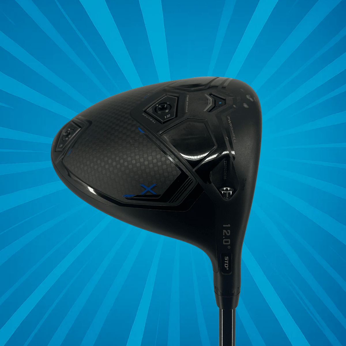Cobra Darkspeed X Right Handed Driver / 12 Degree / Stiff Flex LIN - Q M40X Blue 6 Shaft - Cobra