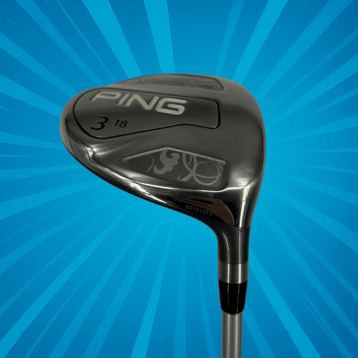 Ping Serene Ladies 3 Wood / 18 Degree / Ping ULT 210 Ladies Flex Shaft - Evolution Golf