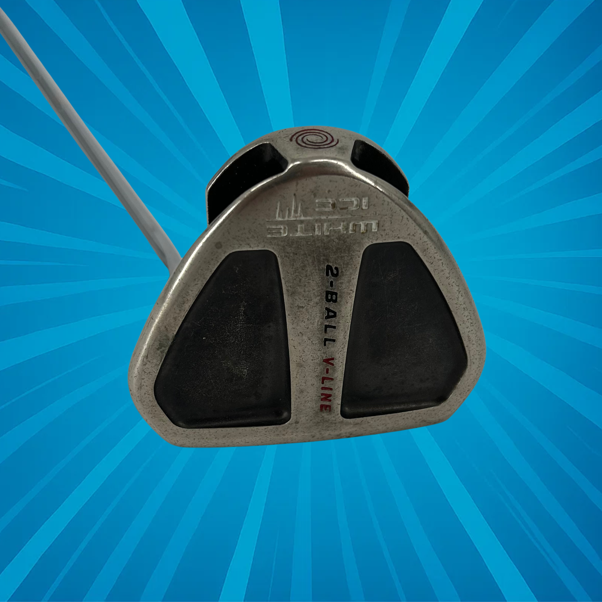 Odyssey White Ice 2-Ball V-Line Putter / 32 Inch