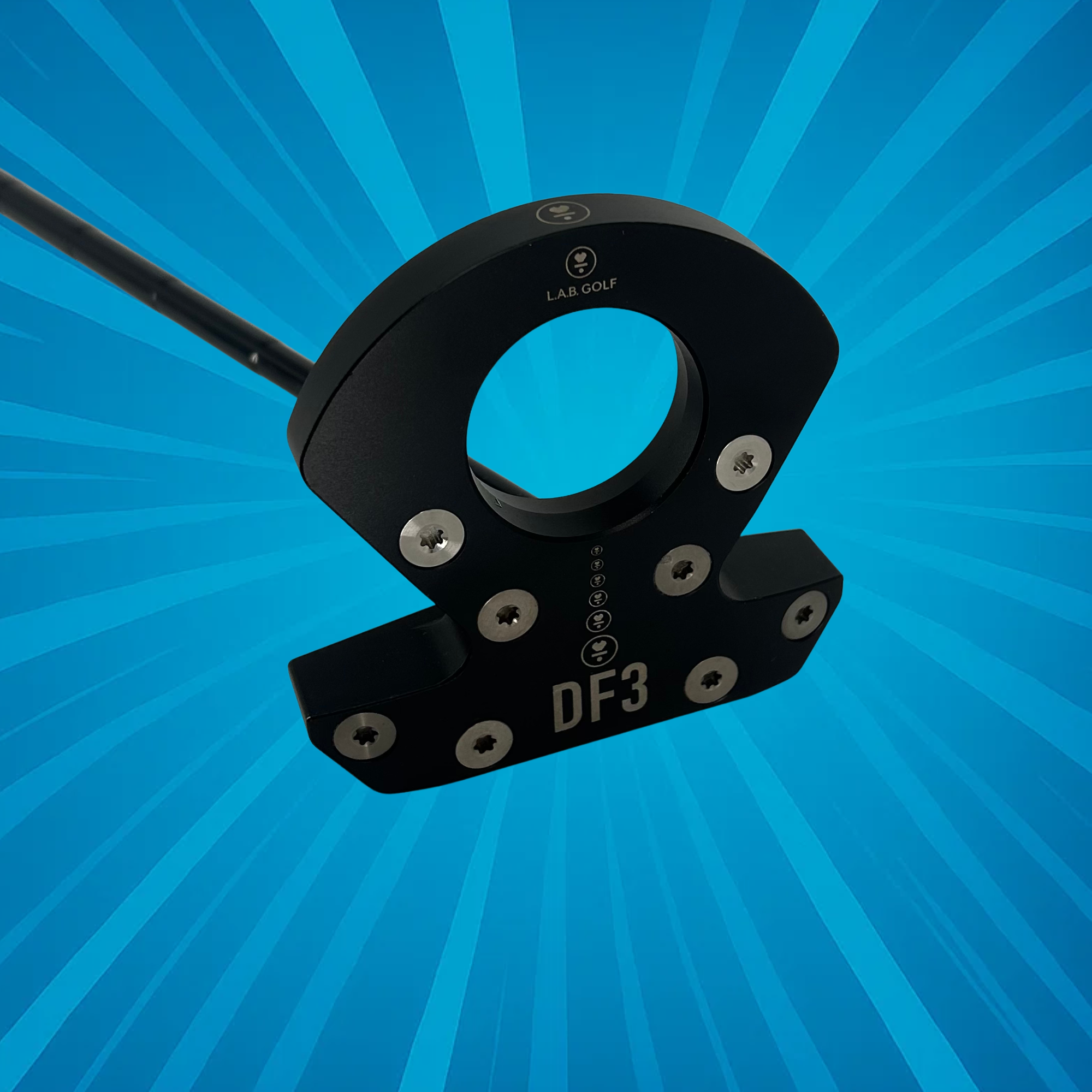 L.A.B Golf DF3 Putter – 34 Inch /  Press Pistol 2°