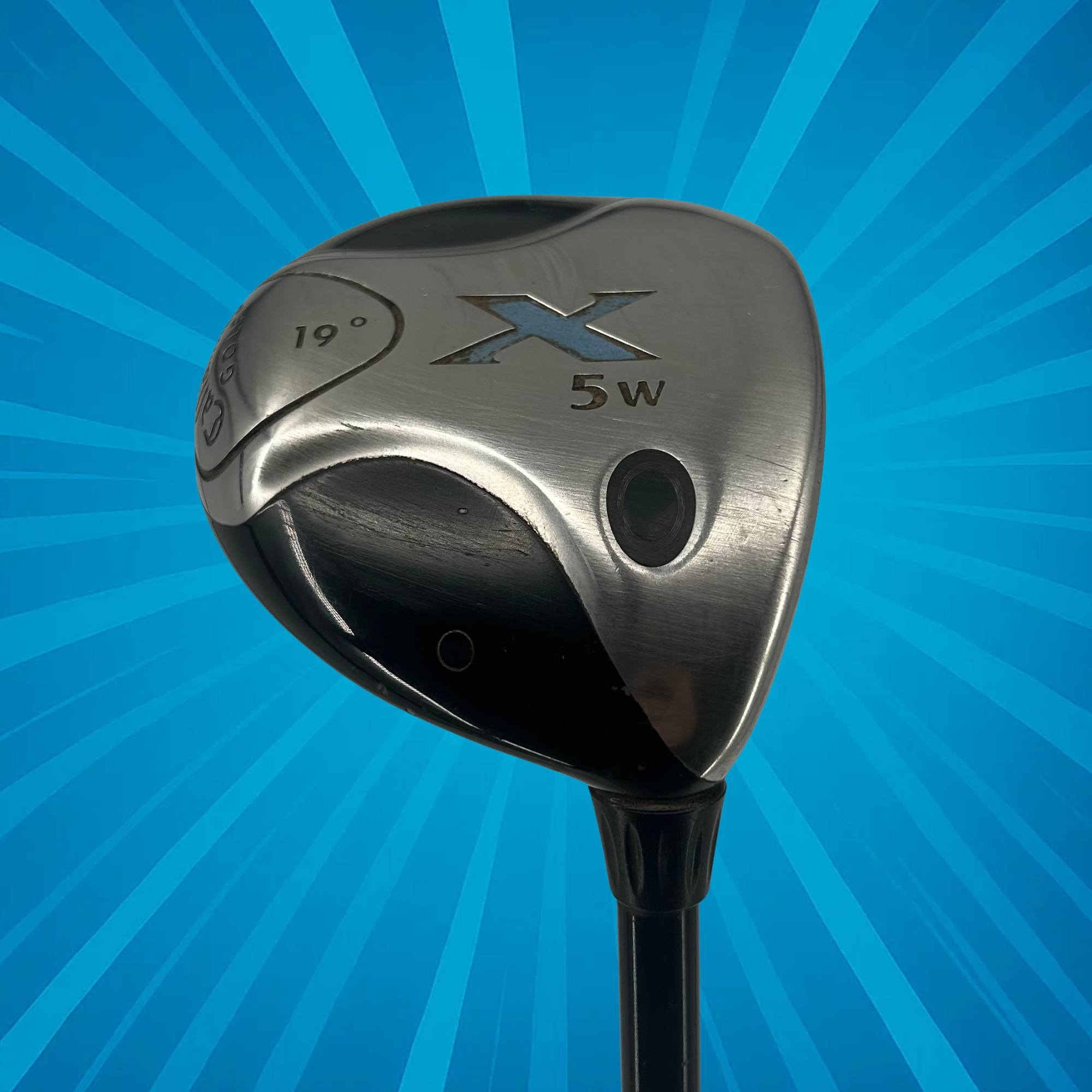 Callaway X Ladies 5 Wood / 19 Degree / Fujikura Gems 55g Ladies Flex Shaft