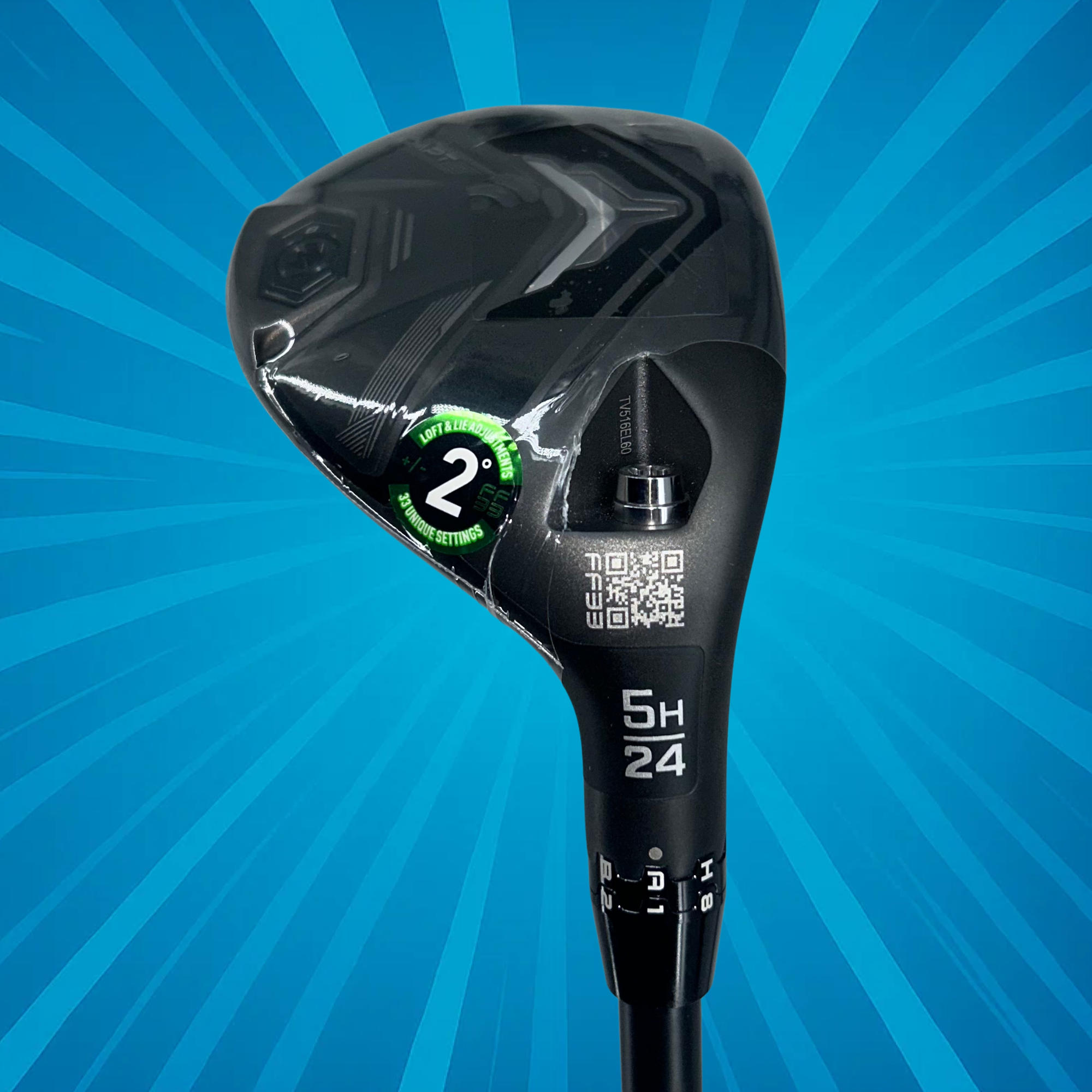 Cobra DS-Adapt 5 Hybrid / 24 Degree / KBS PG Hybrid 85 Stiff Flex