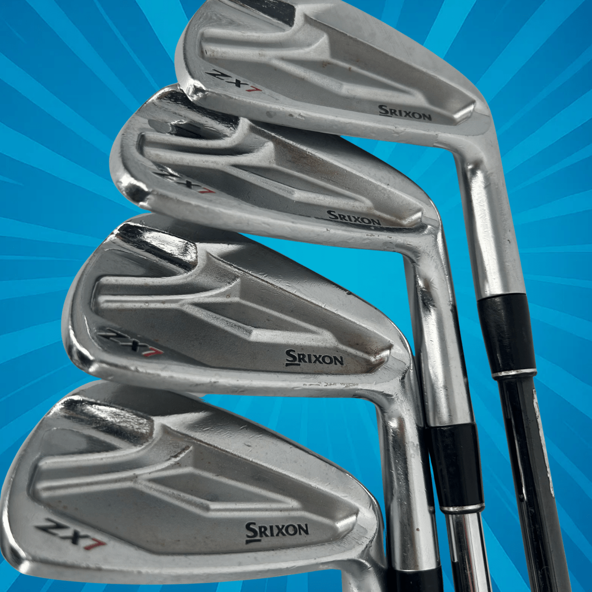 Srixon ZX7 Irons / 4 - PW / KBS $ Taper 120 Stiff Flex - Srixon