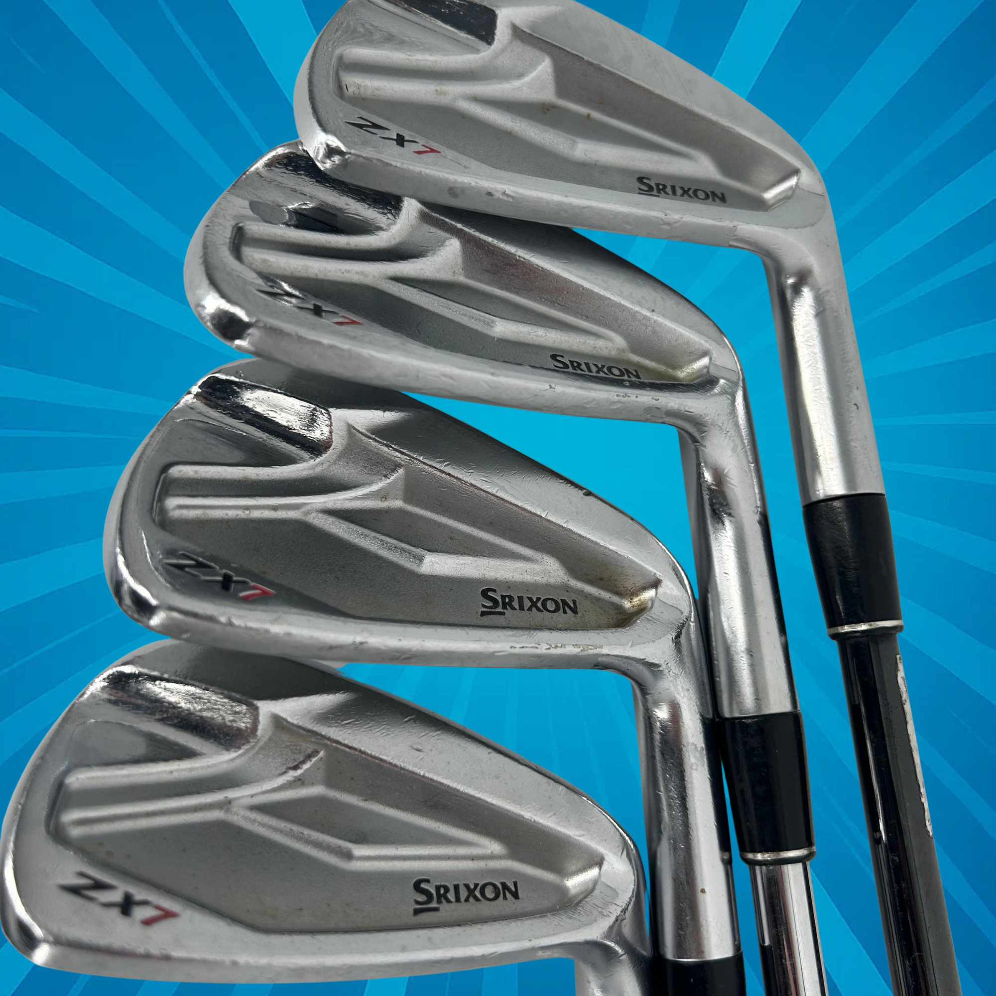 Srixon ZX7 Irons / 4-PW / KBS $ Taper 120 Stiff Flex