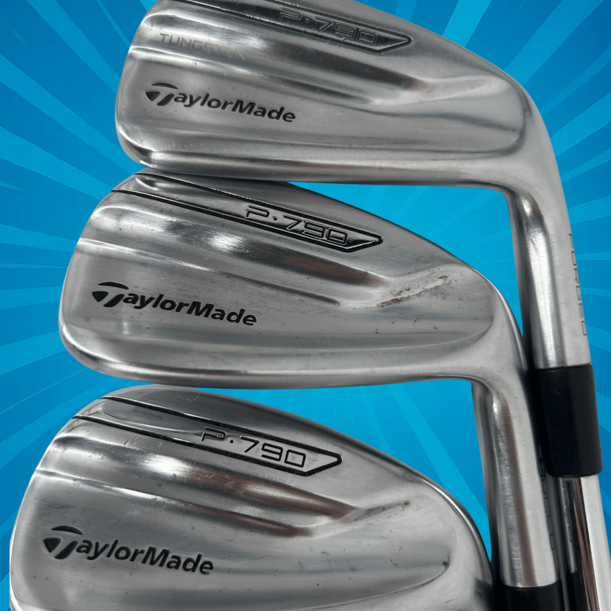 TaylorMade P790 2017 / 6 - PW / Dynamic Gold 105 S300 Steel Shafts / Stiff - TaylorMade