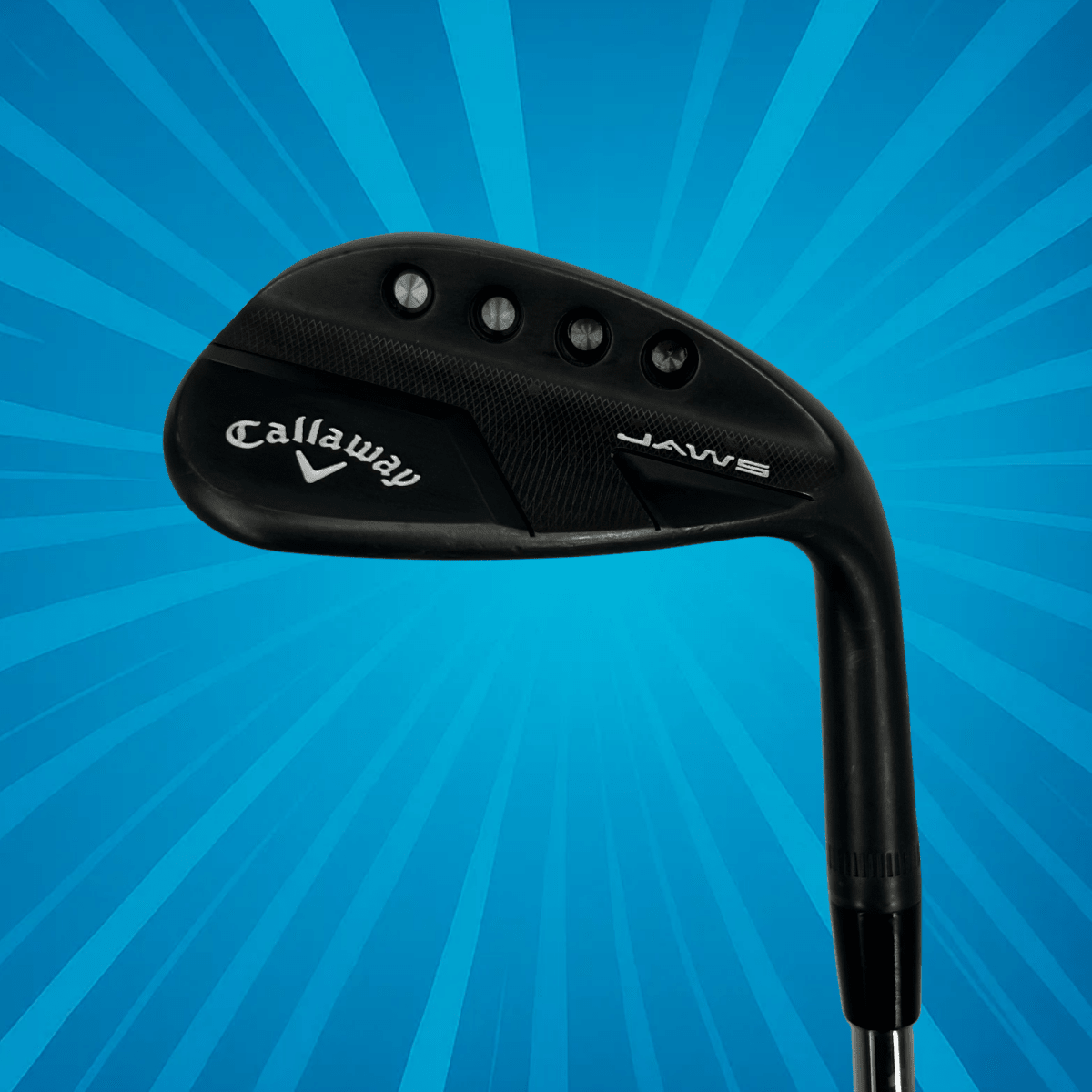 Callaway Jaws Full Toe Black Wedge / 56 Degree / Dynamic Gold Spinner 115 - Callaway