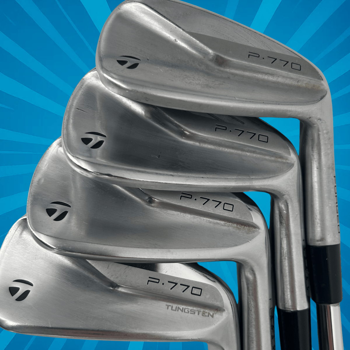 TaylorMade P770 2020 / 4 - PW / Dynamic Gold 105 S300 Shafts / Stiff Flex - TaylorMade