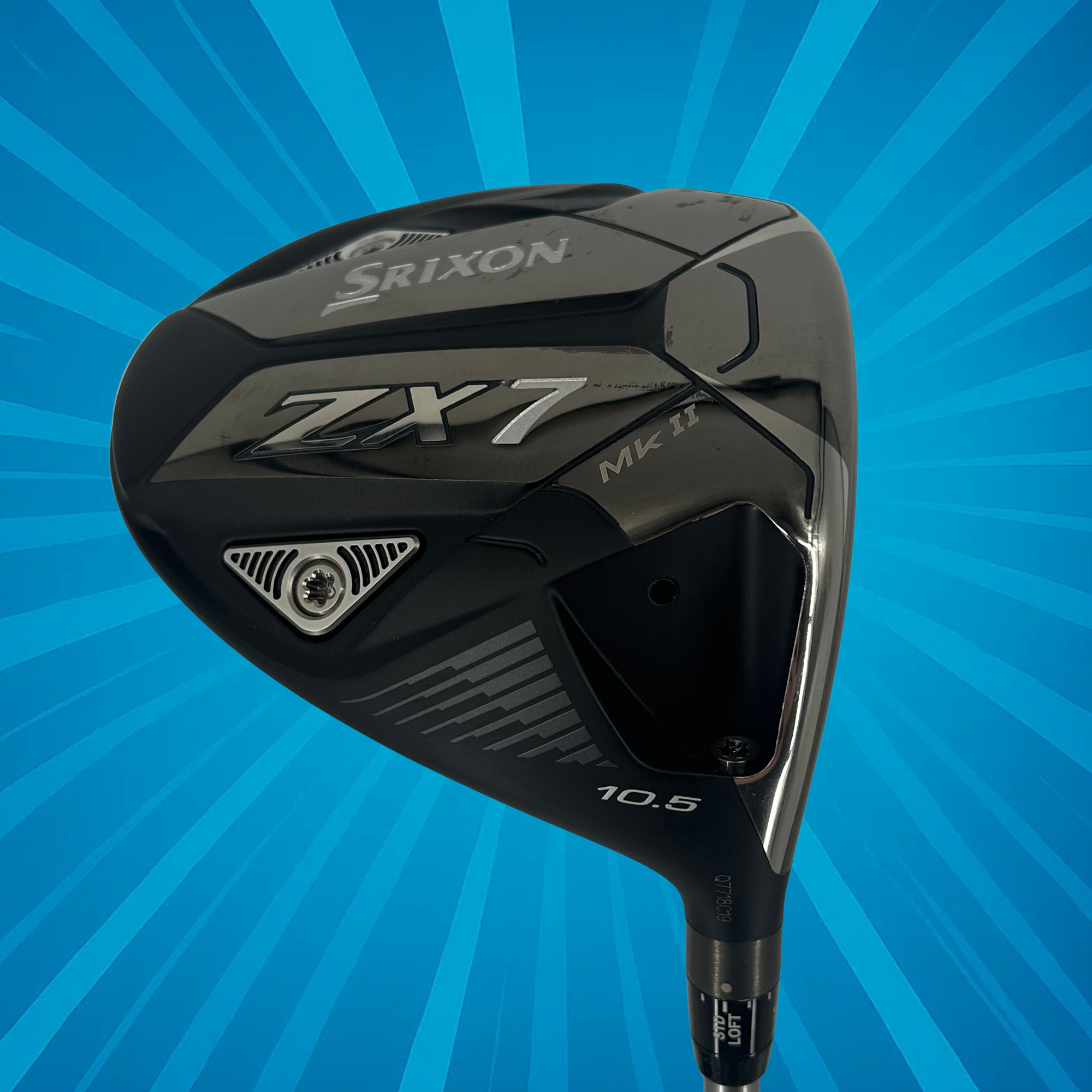 Srixon ZX7 MKII Driver / 10.5 Degree / Mitsubishi Chemical Diamana 50 S / Stiff