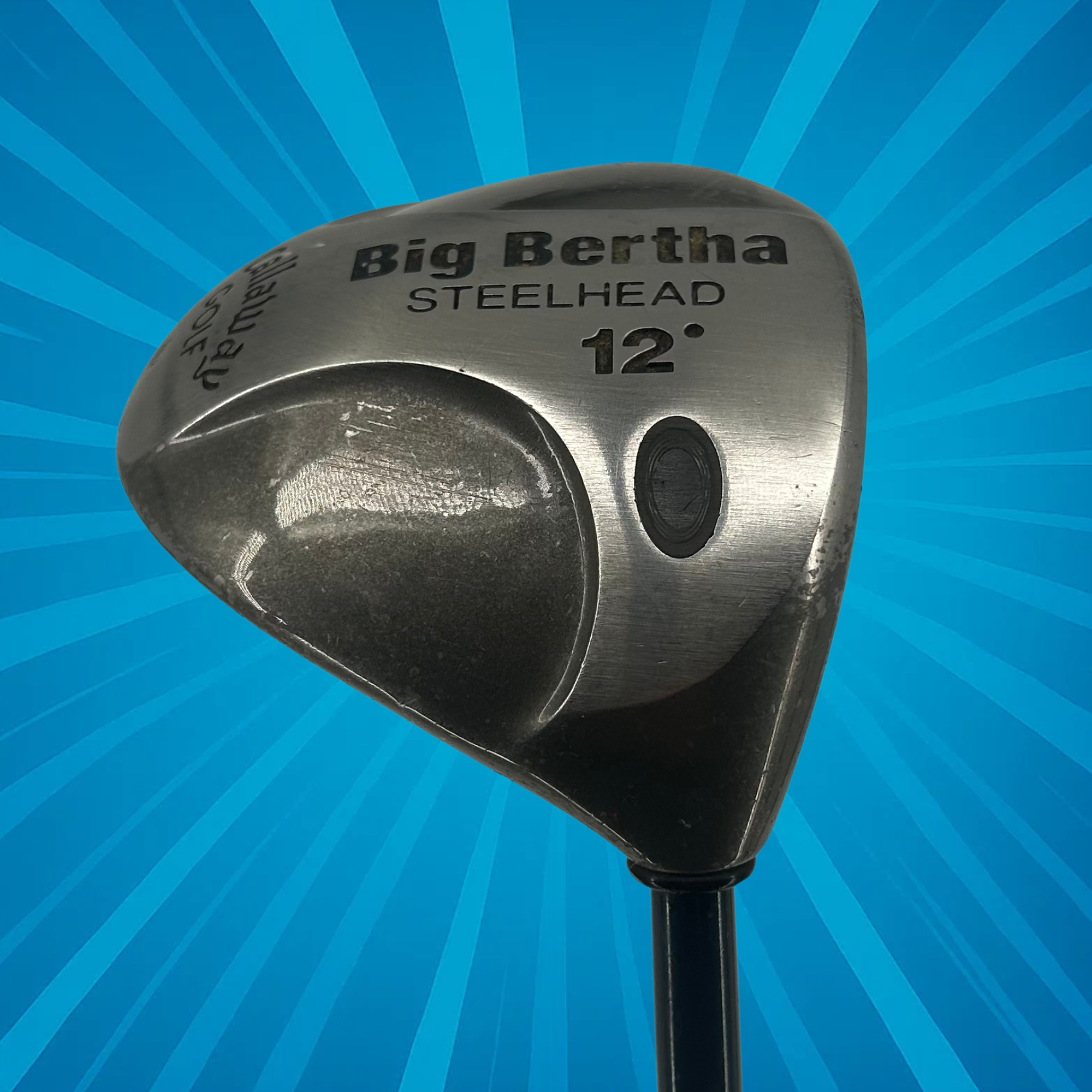 Callaway Big Bertha Steelhead Ladies Driver / 12 Degree / Callaway Gems Ladies Flex Shaft