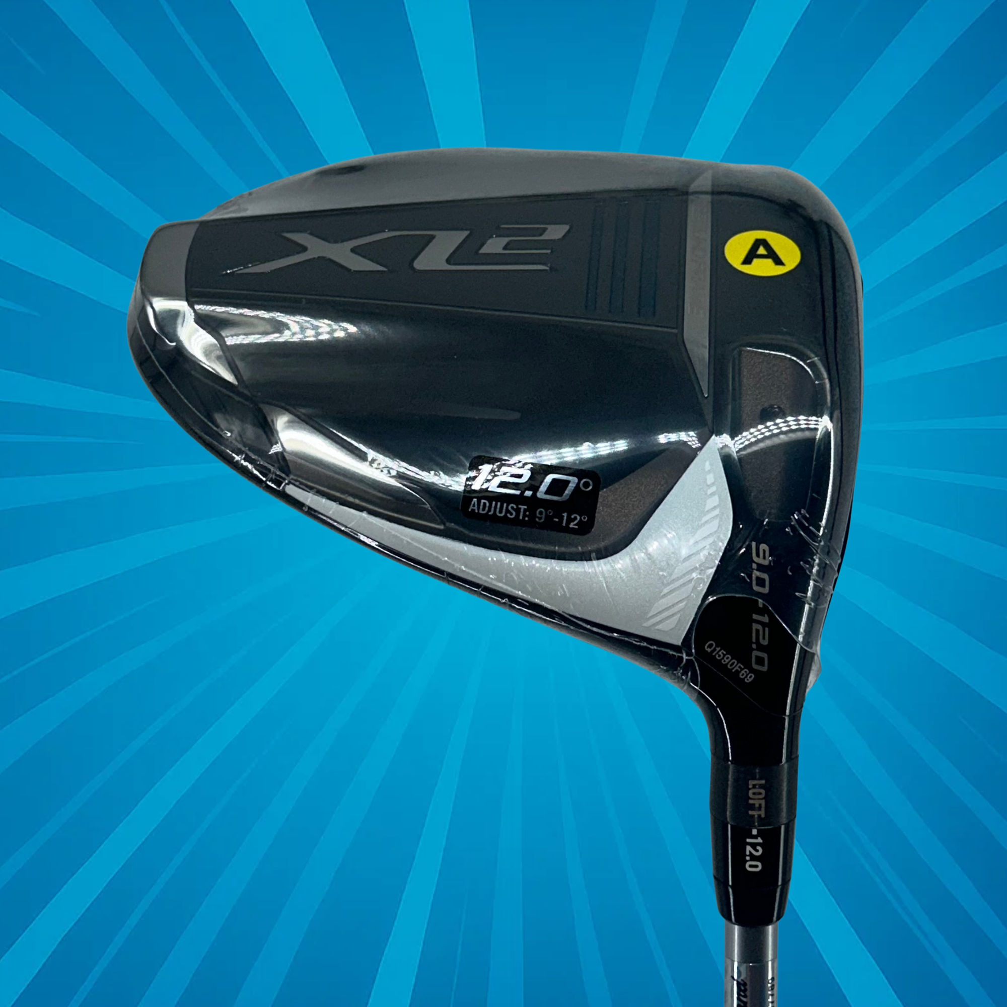 Cleveland Launcher XL2 Driver / 12.0 Degree / Aldila Ascent 40 Senior Flex Shaft