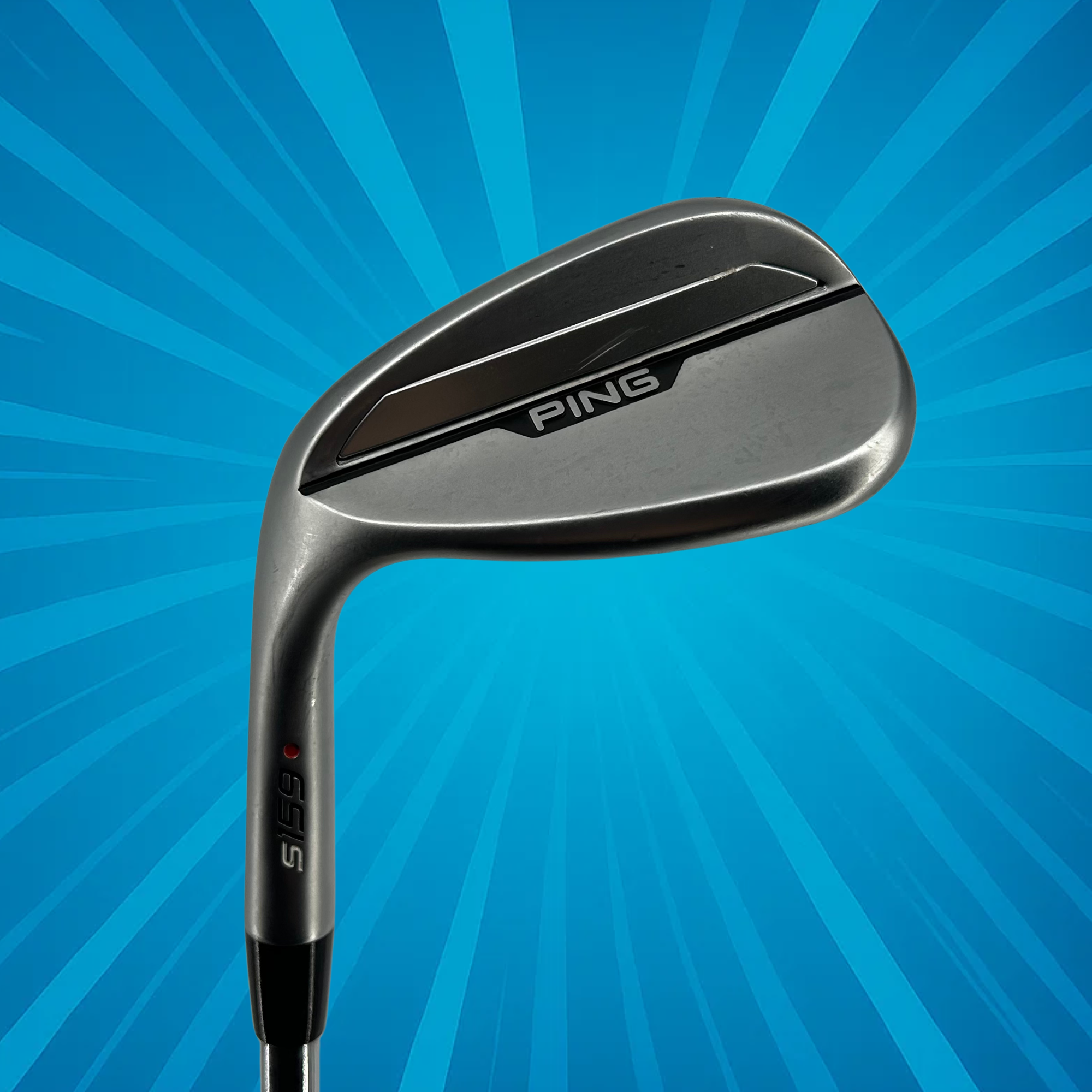 PING S159 Left Handed Sand Wedge / 54 Degree / Red Dot / Ping Z-Z115 Shaft / Wedge Flex